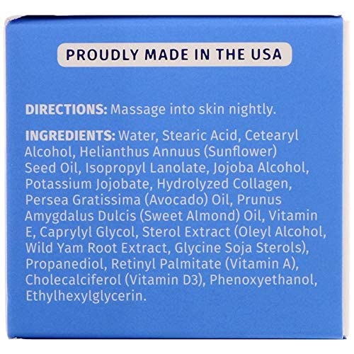 Reviva Collagen Night Cream, 1.5 FL Oz (Pack of 2)