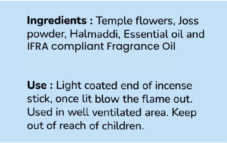 1980s Nag Champa Incense Sticks - Earthy, Floral Scent Blended with White Musk Incense (80 Sticks) | Charcoal Free, Made with Upcycled Flowers | Stick Incense for Calming (Inciensos Aromaticos) - Glowelle
