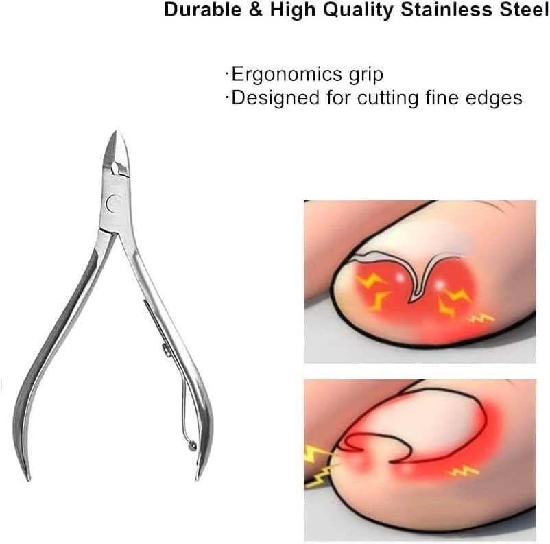 Pedicure Kit, 36 in 1 Foot Care Tools Stainless Steel Foot Rasp Dead Skin Remover for Home & Travelโฆ