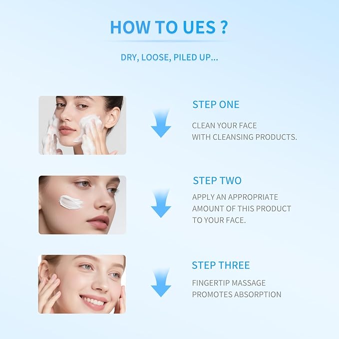 Polypeptide Collagen, Polypeptide Collagen Elastic Essence Cream, Micro Molecular Collagens Anti Wrinkle Lotion (2 pcs/box) (3box)