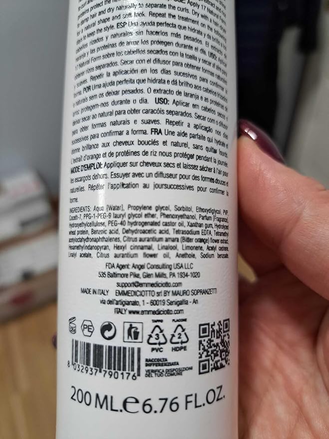 Emmediciotto 17 Natural Form 6.76 oz | 200 ml