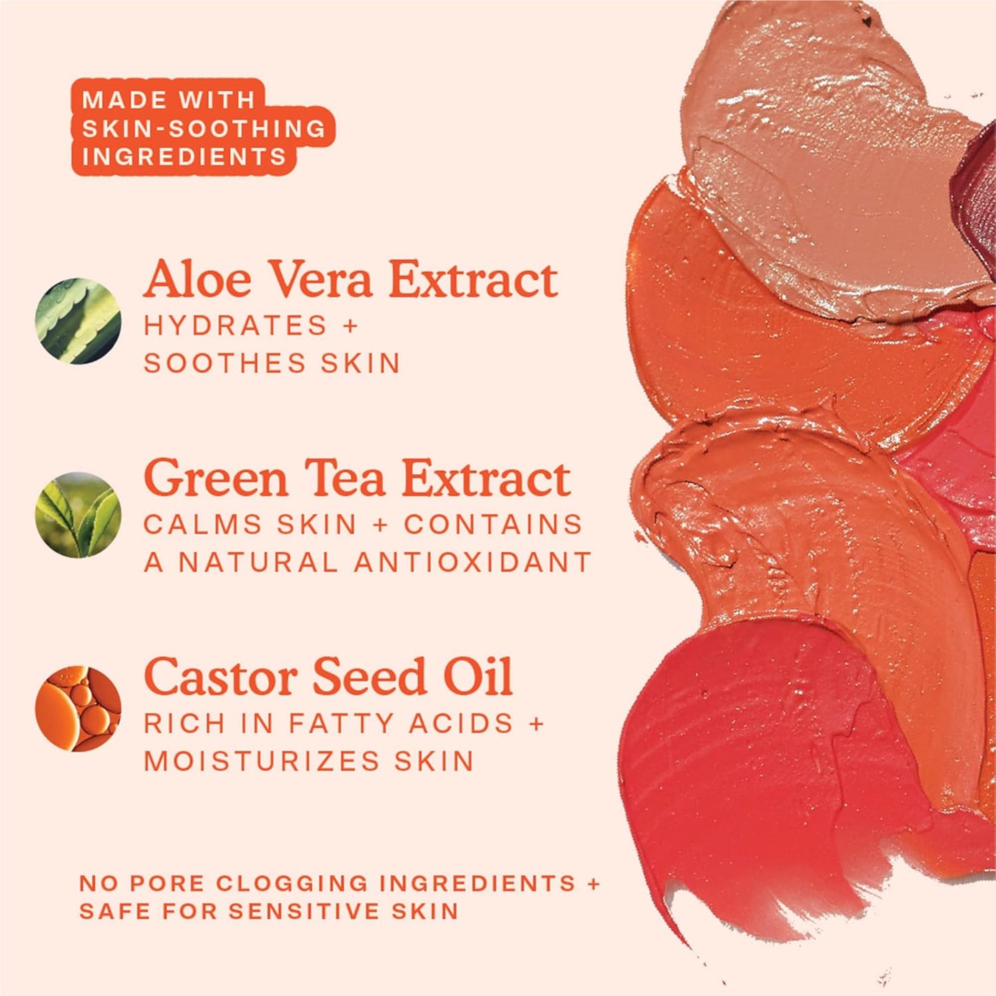 Tower 28 Beauty BeachPlease Cream Blush for Cheeks and Lips - Multi-Purpose Lip and Cheek Tint in Orange Blush - for Sensitive Skin โ Color GOLDEN HOUR, Luminous Finish