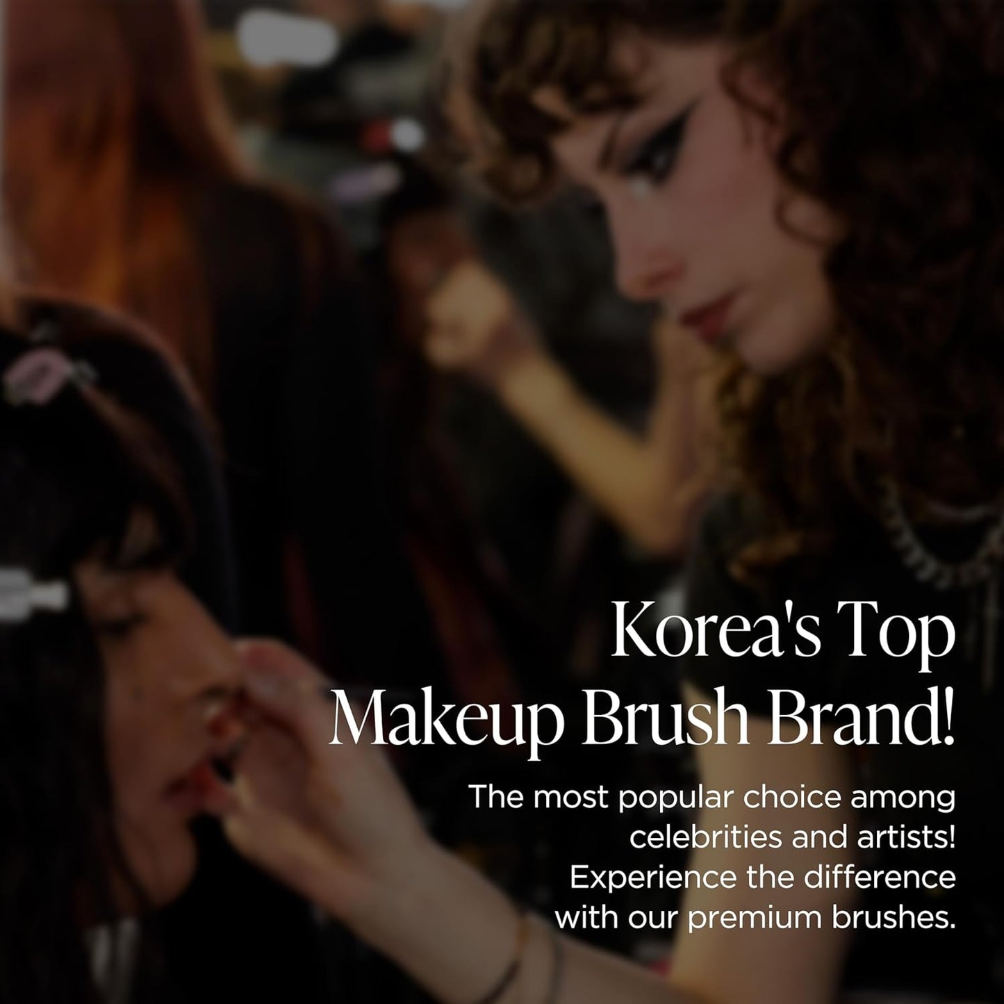 Piccasso COLLEZIONI 103A Powder Brush – Soft Makeup Brush for Face, Fluffy Blush and Setting Tool with Goat Hair Blend, Ideal for Powder Application, Shading, and Natural Finish, Professional Korean