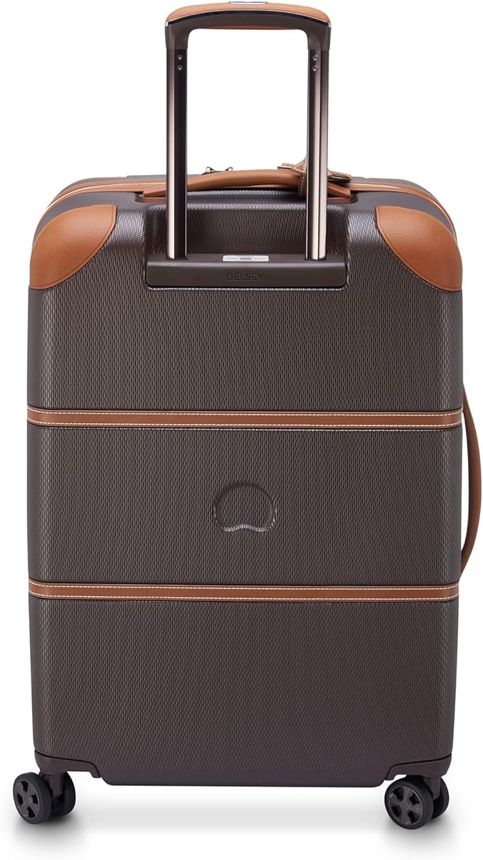 DELSEY PARIS Chatelet Air 2.0 Hardside Luggage with Spinner Wheels, Chocolate Brown, 2 Piece Set (19/24)