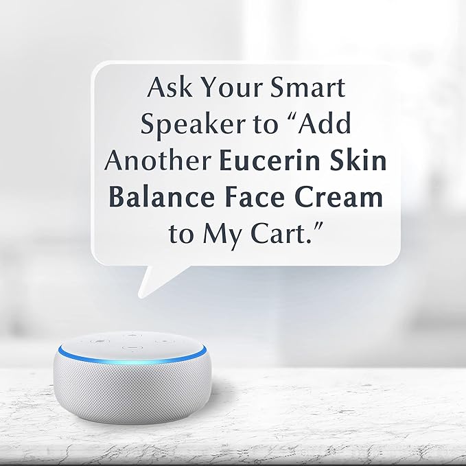 Eucerin Skin Balance Night Cream, Sensitive Skin Face Moisturizer Enriched with Tri-Balance Complex, 1.7 Oz Bottle