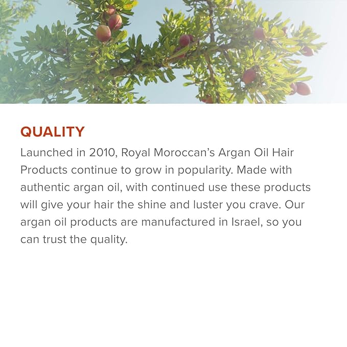 Royal Moroccan Curl Cream for Frizzy Hair Control and Color Treated Hair, 300 ml (10.14 oz) - Moisturizing Curl Defining Conditioner Styling Cream with Argan Oil