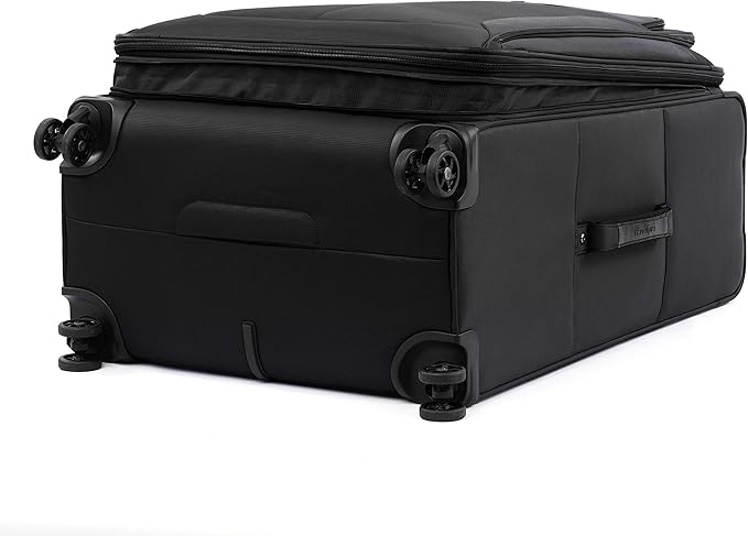 Travelpro Tourlite Softside 3-Piece Set, Expandable Luggage, 4 Spinner Wheels, Lightweight Suitcase, 21" Carry-On, 25" Checked Medium, 29 Check Large, Black