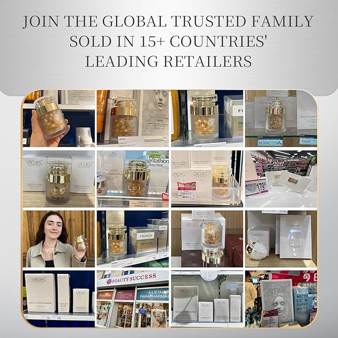 7 Day Type I & III Collagen Face Serums,Anti-Aging Wrinkle,Daily Line Smoothing Skin Care Treatment for Fine Lines, Post-Acne Scars | 3% Squalane + jojoba oil, 7 Individual Capsules