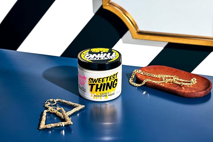 The Doux Sweetest Thing Honey Moisture Mask for Curly and Natural Hair โ Deep Conditioner with Super-Charged Honey โ Frizz Control, Intense Hydration & Repair for Dry, Damaged Hair โFor All Curl Types