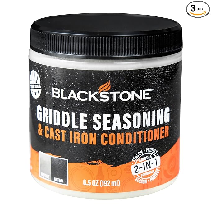 North Atlantic Imports 3 Set - Blackstone Griddle Seasoning & Conditioner 1 Bottle of 2-in-1 Griddle Formula