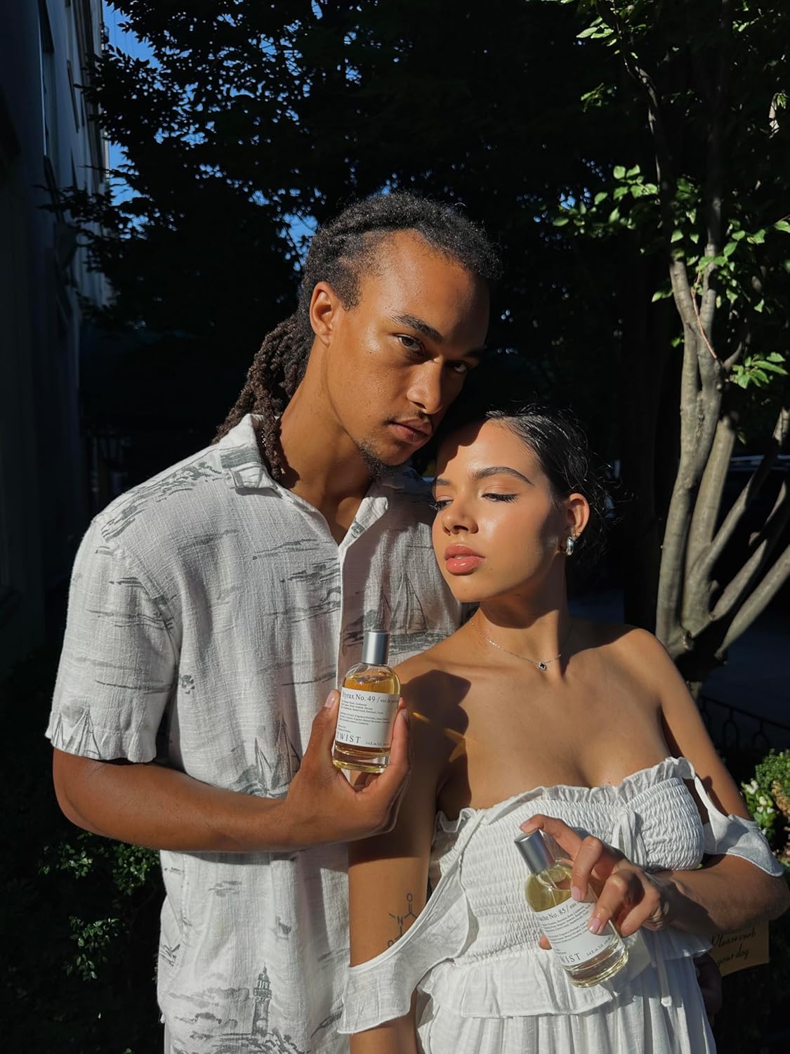 Twist Elements No. 76 - Inspired by E. Molecule 01, Long-Lasting Perfume for Women & Men, Vegan, Clean Ingredients, Cedarwood & Musk Unisex Fragrance โ Spray 100 ml | 3.4 fl. oz