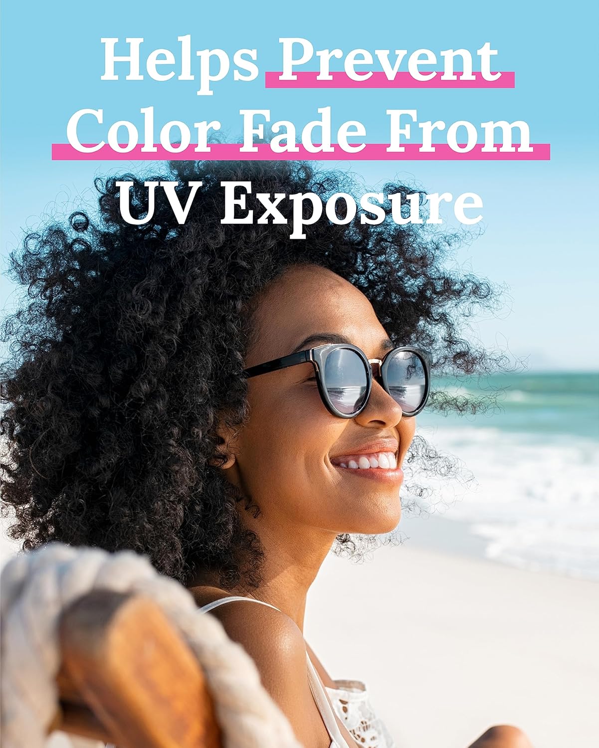 Keranique Color Safe Shampoo and Conditioner - Protect and Extend Color Shampoo and Conditioner for Women with Dry, Fine, Color Treated Hair - Sulfate Free Set for Colored Hair with UV Protection - Glowelle