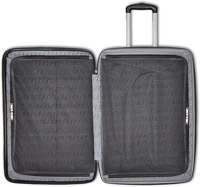 Samsonite Evolve SE Hardside Expandable Luggage with Double Spinner Wheels, Saphir Blue, 3PC Set (CO/M/L)