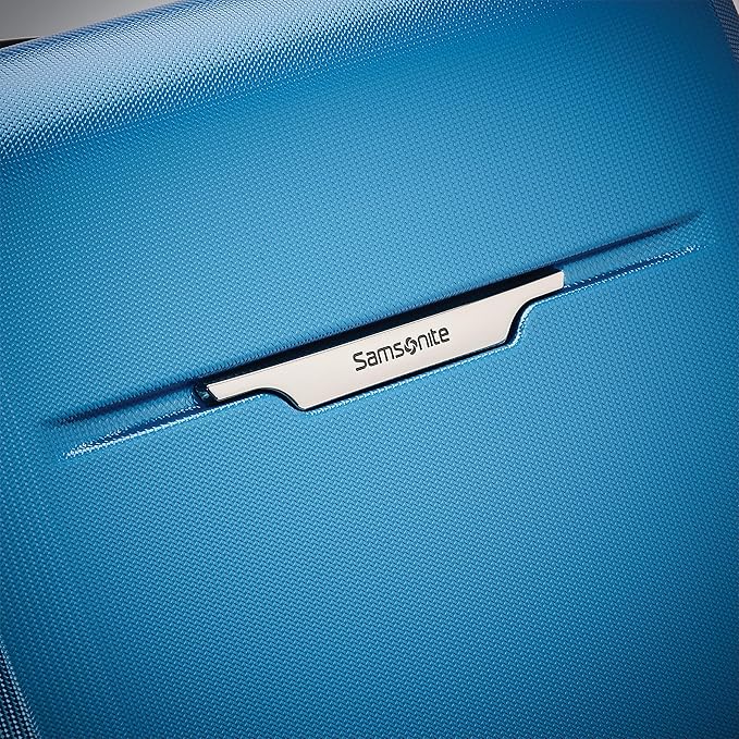 Samsonite Winfield 3 DLX Hardside Expandable Luggage with Spinners, Blue/Navy, 2-Piece Set (20/25)