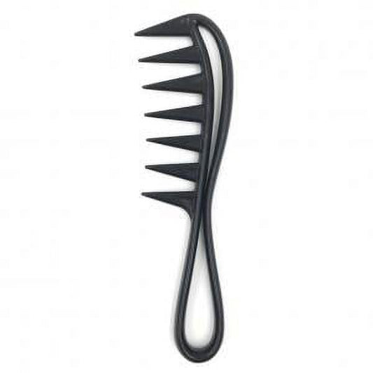 Black Large Tooth Detangle Comb Shampoo Wide Teeth Comb Hair Salon Shampoo Unbreakable Styling Tools and Appliances
