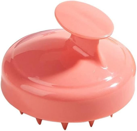 Hair Scalp Massager Soft Silicone Scalp Brush Shampoo Brush Scalp Exfoliator Scalp Massager for Hair Growth/Dandruff Removal, Head Massager for Hair Care Styling Tools Appliances (1pc-red)