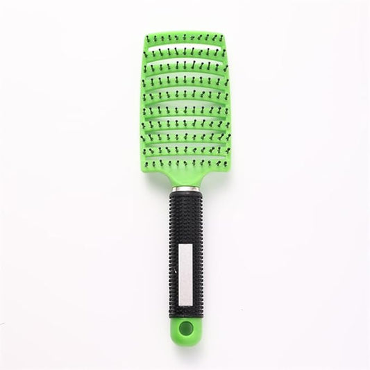 2Pack Magic super-soft and smooth comb, detangling comb, quick drying hair styling massage comb wholesale (green, 100PACK)