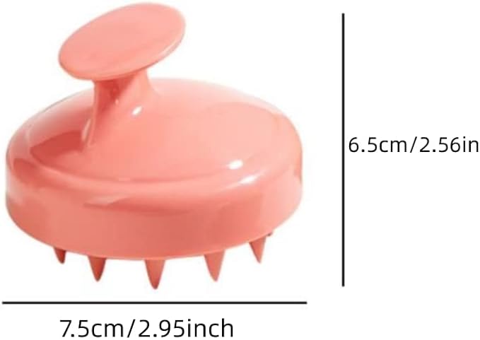 Hair Scalp Massager Soft Silicone Scalp Brush Shampoo Brush Scalp Exfoliator Scalp Massager for Hair Growth/Dandruff Removal, Head Massager for Hair Care Styling Tools Appliances (1pc-Green)