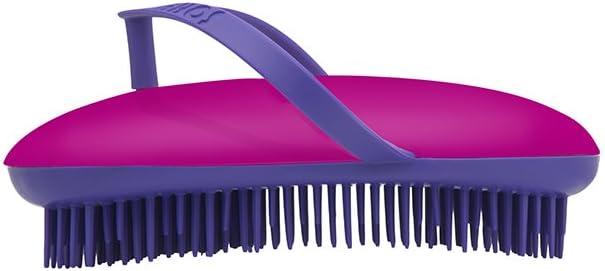 B110 Shower Head Brush/Exfoliator Shampoo Brush/Head Massager Scalp Stress Relax Shower Brush/Scalp Scrub Hair Brush Massager/Hair Massager for Hair Growth/Scalp Dandruff Brush Small Hair Brush