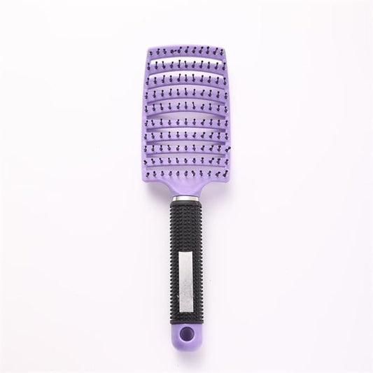 2Pack Magic super-soft and smooth comb, detangling comb, quick drying hair styling massage comb wholesale (purple, 100PACK)
