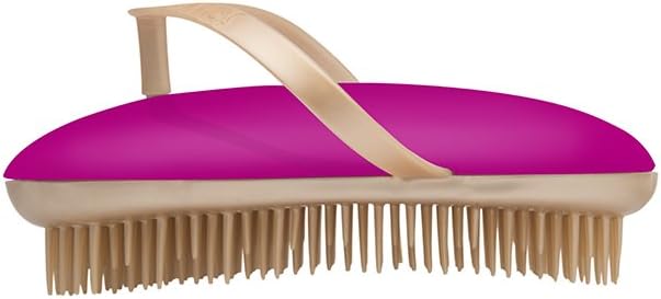 B107 Shower Head Brush/Exfoliator Shampoo Brush/Head Massager Scalp Stress Relax Shower Brush/Scalp Scrub Hair Brush Massager/Hair Massager for Hair Growth/Scalp Dandruff Brush Small Hair Brush