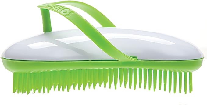 B127 Shower Head Brush/Exfoliator Shampoo Brush/Head Massager Scalp Stress Relax Shower Brush/Scalp Scrub Hair Brush Massager/Hair Massager for Hair Growth/Scalp Dandruff Brush Small Hair Brush