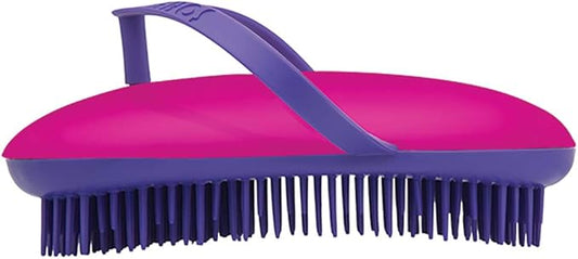 B110 Shower Head Brush/Exfoliator Shampoo Brush/Head Massager Scalp Stress Relax Shower Brush/Scalp Scrub Hair Brush Massager/Hair Massager for Hair Growth/Scalp Dandruff Brush Small Hair Brush