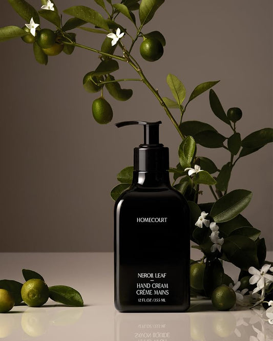 Homecourt Hand Cream, Non-Greasy Moisturizer for Hydrated, Nourished & Soft Hands, Dermatologist Tested, Clean Formula, Neroli Leaf, 12 fl oz