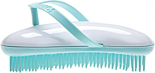 B130 Shower Head Brush/Exfoliator Shampoo Brush/Head Massager Scalp Stress Relax Shower Brush/Scalp Scrub Hair Brush Massager/Hair Massager for Hair Growth/Scalp Dandruff Brush Small Hair Brush