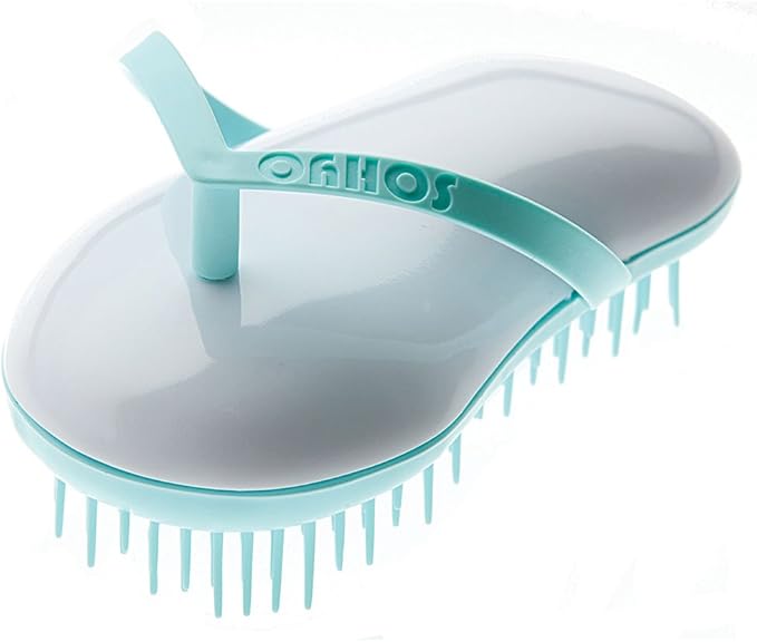 B130 Shower Head Brush/Exfoliator Shampoo Brush/Head Massager Scalp Stress Relax Shower Brush/Scalp Scrub Hair Brush Massager/Hair Massager for Hair Growth/Scalp Dandruff Brush Small Hair Brush