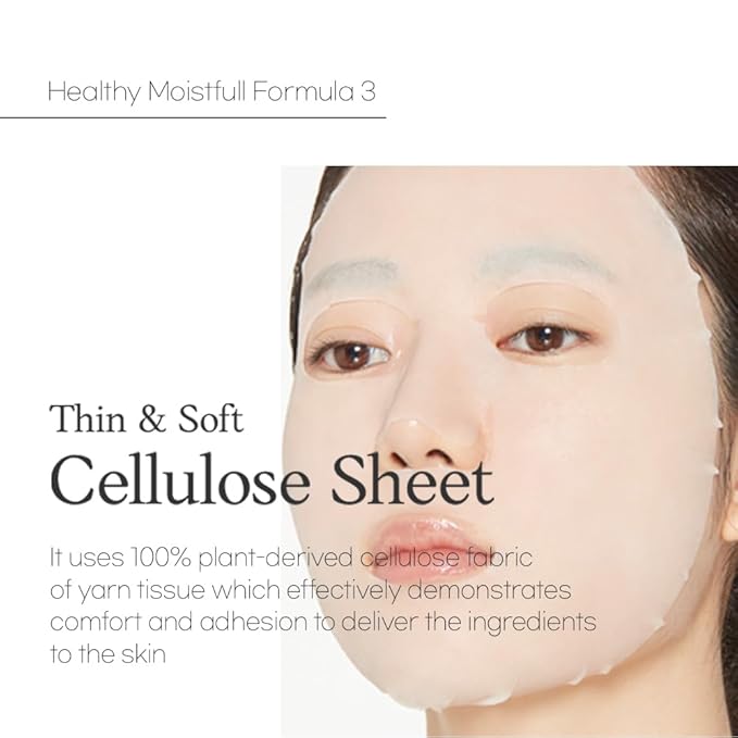 ETUDE Moistfull Collagen Sheet Mask 10pcs SET, Face Mask, Face Moisturizer, Super Collagen Water, Lupinus Albus Protein, Vegan Certified, Sensitive Skin, Deep Hydration, Korean Skin Care, Beauty