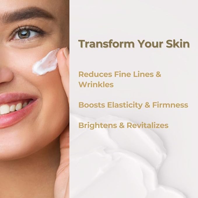 Quatro Repair Cream - Advanced Anti-Aging Moisturizer with Squalane, PDRN, EGF & Ceramide NP - Hydrates, Firms, and Rejuvenates Skin - Suitable for All Skin Types - 1.07 oz