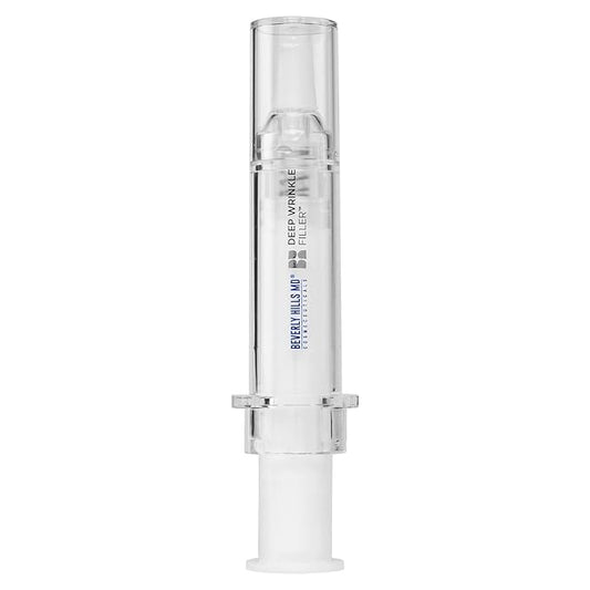 Beverly Hills MD Deep Wrinkle Filler- Decrease Appearance of Deep Wrinkles on Contact, Anti-Aging Serum for Smooth, Lifted Complexion- Helps Correct Fine Lines & Creases w/Diamond Dust & Polymers