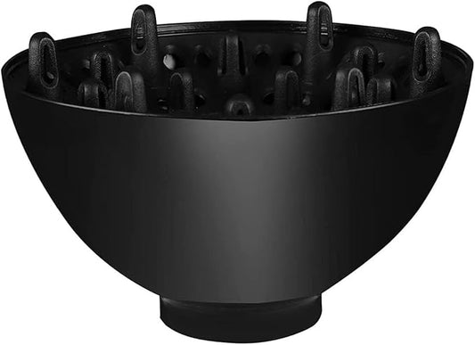 Hair Diffuser, Black Adaptable for Blow Dryers Diffuser Universal for Curly Care Dryer Diffusers and Styling Tools and Appliances Accessories, Hair Attchment for Women ﻿