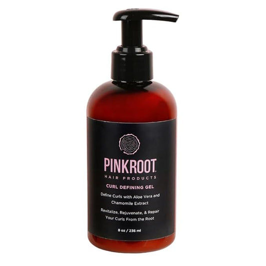 Curl Defining Gel for Curly, Wavy, and Kinky Hair - with Aloe Vera and Chamomile Extract (8 Oz)