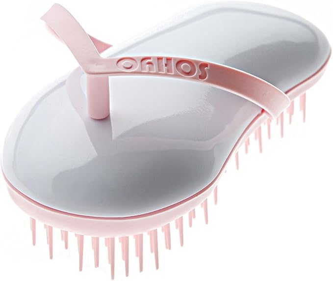 B128 Shower Head Brush/Exfoliator Shampoo Brush/Head Massager Scalp Stress Relax Shower Brush/Scalp Scrub Hair Brush Massager/Hair Massager for Hair Growth/Scalp Dandruff Brush Small Hair Brush