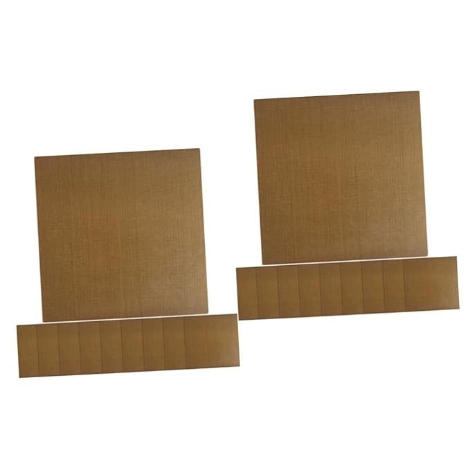 minkissy 20pcs Hair Straightener Sticker Insulating Flat Iron Decal for Curling Iron Hair Styling Tools for Home Salon Use