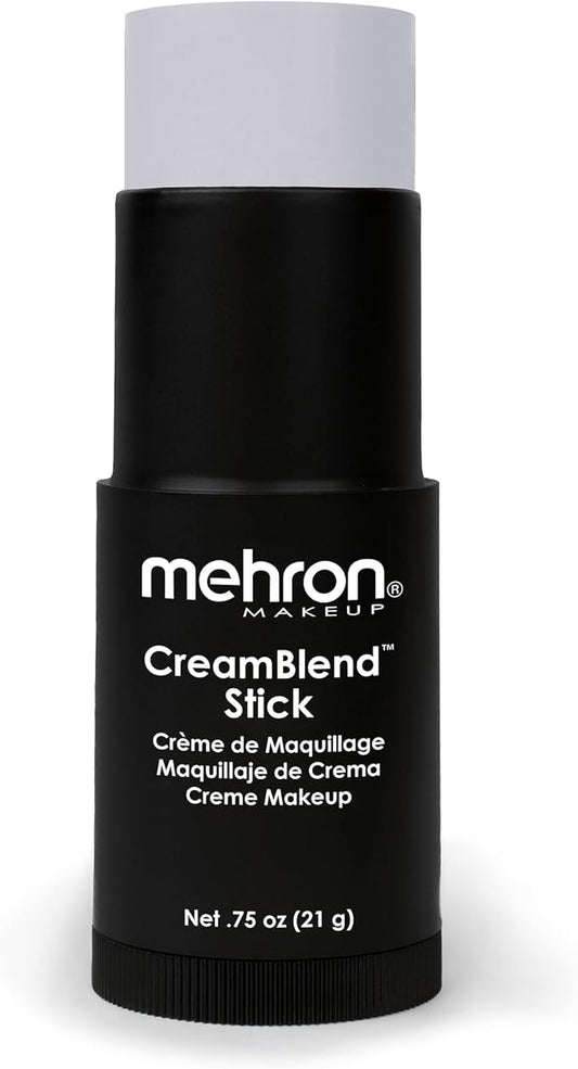 Mehron Makeup CreamBlend Stick (0.75 Ounce) (LIGHT GREY)