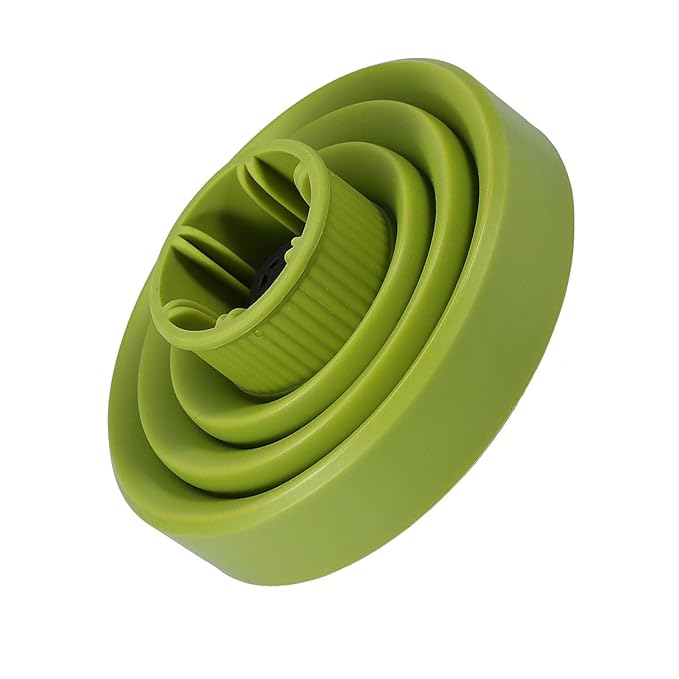 Volumizing Universal Hair Diffuser,Foldable Folding Hairdryer Hair Blower Diffuser,Styling Hairdressing Tool, 5Colors Optional(Black,Red,Blue,Pink,Green) (Green)