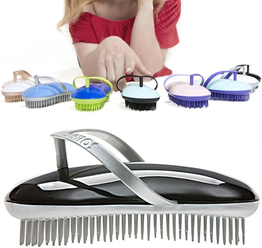 B120 Shower Head Brush/Exfoliator Shampoo Brush/Head Massager Scalp Stress Relax Shower Brush/Scalp Scrub Hair Brush Massager/Hair Massager for Hair Growth/Scalp Dandruff Brush Small Hair Brush