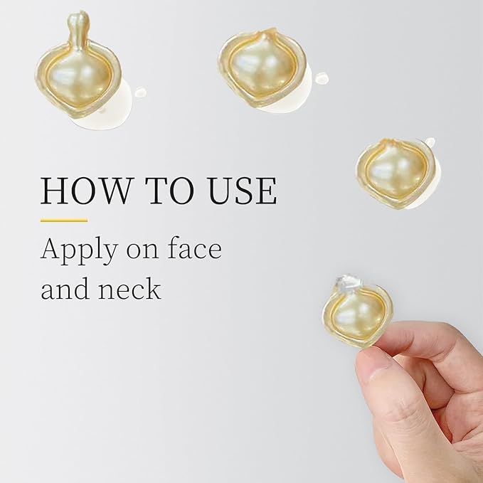 7 Day Type I & III Collagen Face Serums,Anti-Aging Wrinkle,Daily Line Smoothing Skin Care Treatment for Fine Lines, Post-Acne Scars | 3% Squalane + jojoba oil, 7 Individual Capsules