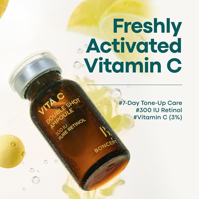 Vita C Capsule Double Shot Ampoule Kit + Vita C Conceal Eye Cream Bundle