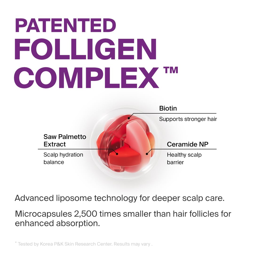 DR.FORHAIR Folligen Silk Treatment 300 ml/10.14 fl. oz. | Damaged Scalp and Hair Care | Nourishing Gentle Treatment | Hair Strengthening | Hypoallergenic