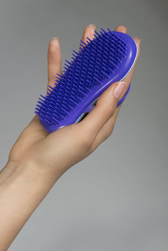 B108 Shower Head Brush/Exfoliator Shampoo Brush/Head Massager Scalp Stress Relax Shower Brush/Scalp Scrub Hair Brush Massager/Hair Massager for Hair Growth/Scalp Dandruff Brush Small Hair Brush