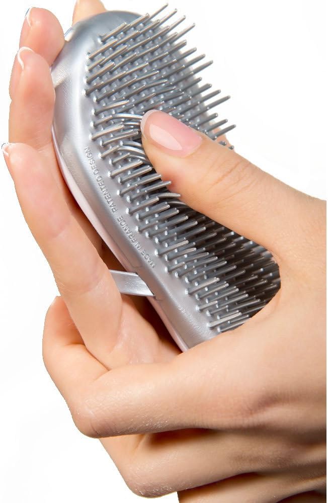 B122 Shower Head Brush/Exfoliator Shampoo Brush/Head Massager Scalp Stress Relax Shower Brush/Scalp Scrub Hair Brush Massager/Hair Massager for Hair Growth/Scalp Dandruff Brush Small Hair Brush