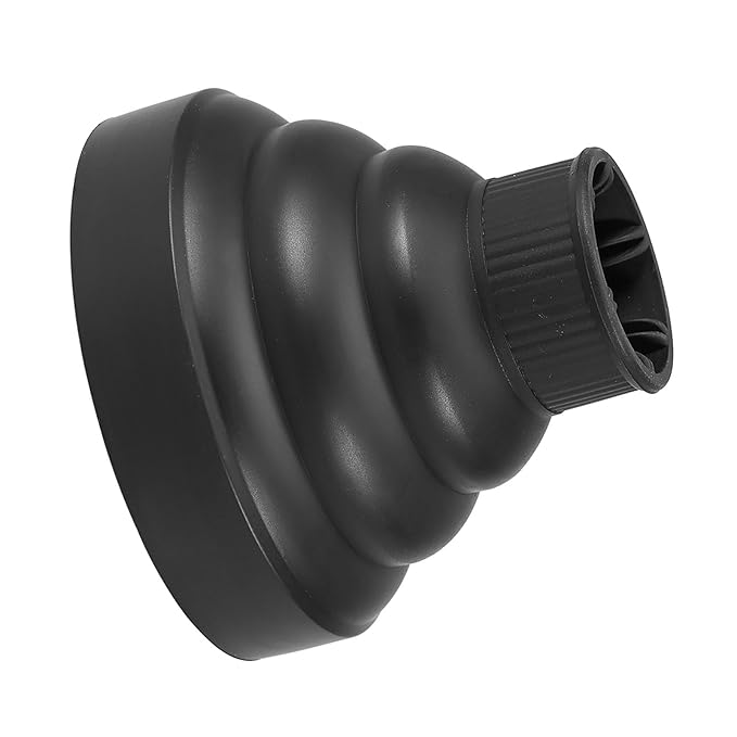 Volumizing Universal Hair Diffuser,Foldable Folding Hairdryer Hair Blower Diffuser,Styling Hairdressing Tool, 5Colors Optional(Black,Red,Blue,Pink,Green) (Black)