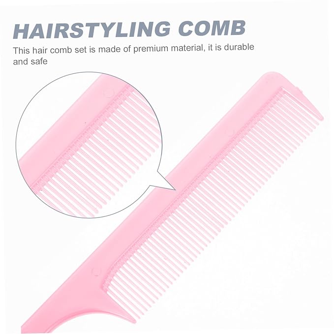SAFIGLE 1set Hairdressing Tinting Combs and Brushes for Even Hair Coloring and Washable Hair Comb Brush Kit for Professional and Home Use