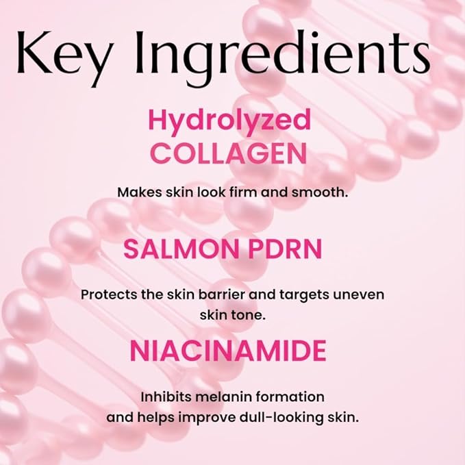 PDRN Capsule Face Cream – Deep Hydration, Skin Barrier Repair & Glow Moisturizer 5% Niacinamide Salmon DNA