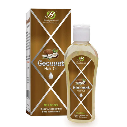 Coconut Hair Oil | Non-Sticky Hair Oil | For Deep Nourishment & Healthy Hair | Natural Hair Oil | 5 oz