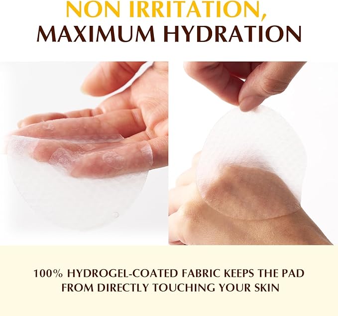 EQQUALBERRY Collagen Glow Up Gel Toner Pads – Brightening Korean Jelly Pad with Deep Absorption Collagen, Hydrating & Glow-Boosting Formula, 4.73 FL.OZ. (140ml) / 60 Pads